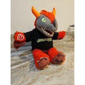 Build A Bear Magiquest Plush Charlock Red Dragon Stuffed Animal With Hoodie